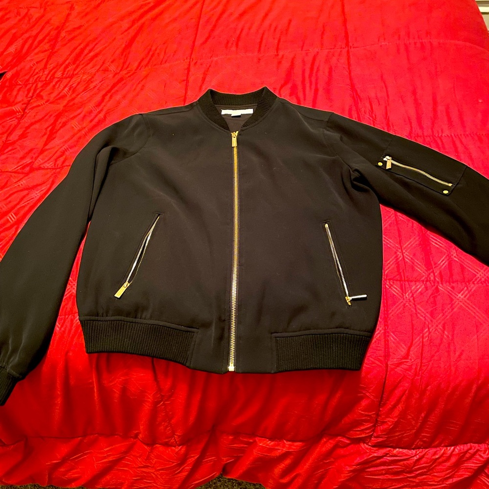 Michael Kors Woman ponte Bomber Jacket